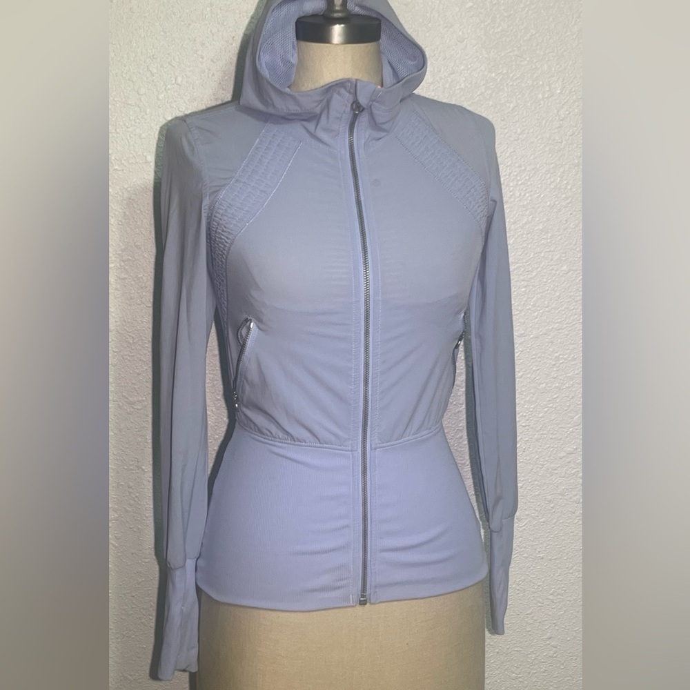Ivivva by Lululemon Light Purple Zip-Up Jacket size 10